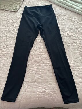 Vuori Womens Black High-Rise All the Form Leggings